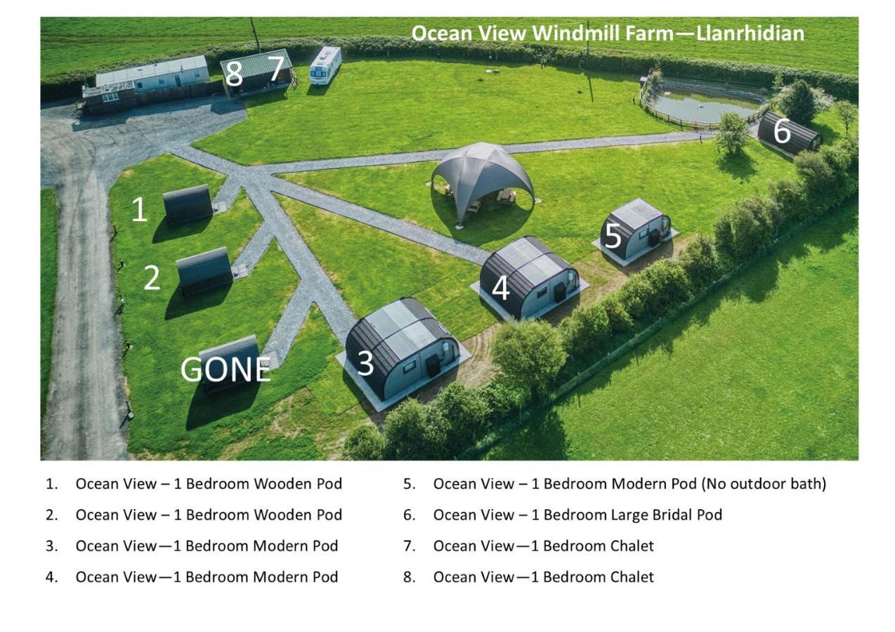Ocean View 5 - 1 Bedroom Modern Pod - Llanrhidian Екстер'єр фото